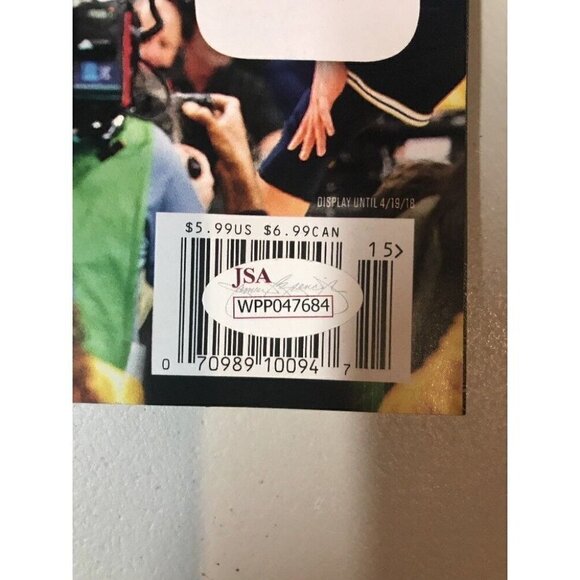 Donte Divincenzo Autograph Signed Villanova SI Sports Illustrated Magazine JSA - Picture 3 of 4